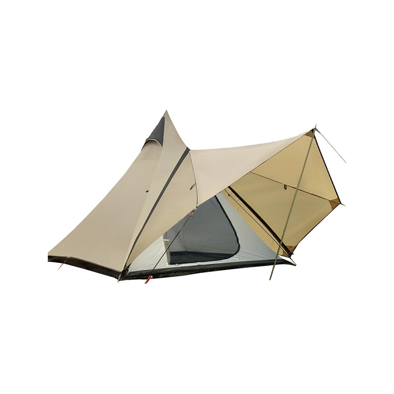 軽量インドのキャンプ雨プルーフピラミッドテント
